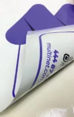 Çift Taraflı Şeffaf Etiket